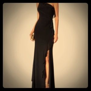 Vince Camuto long black dress